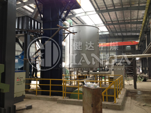 鐵粉專用盤（pán）式連續幹燥機