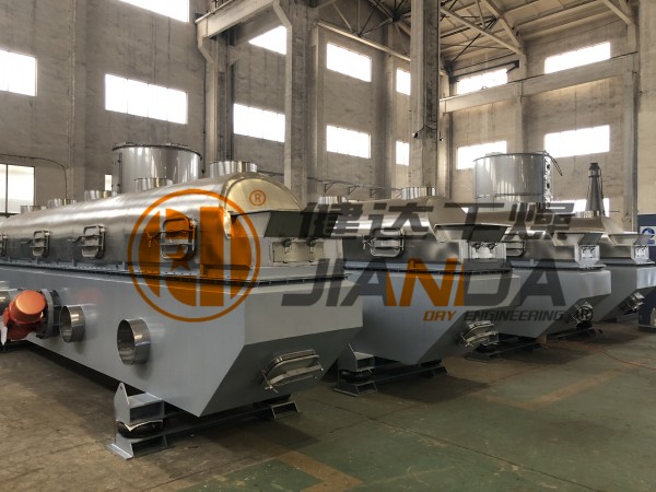 淄博卓意訂購我司多台振動流化床（chuáng）現已發貨