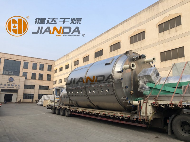 大型電池材料專用幹燥機現已發貨